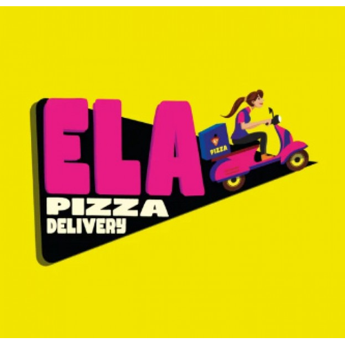 Logotipo da empresa ELA PIZZA DELIVERY-KARE SUSHI DELIVERY
