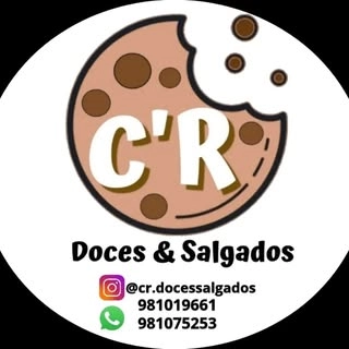 Logotipo da empresa CR DOCES & SALGADOS