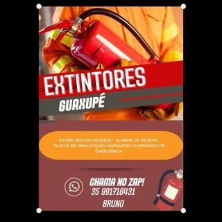 Logotipo da empresa EXTINTORES GUAXUPE