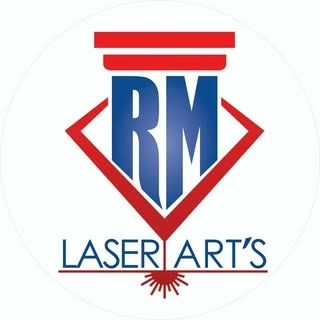 Logotipo da empresa RM LASER ART'S