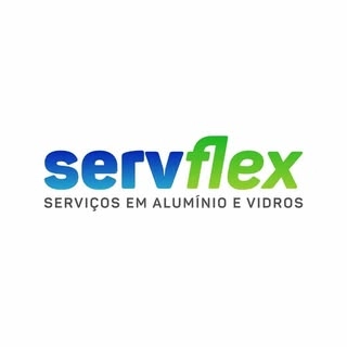 Logotipo da empresa SERVFLEX SERVICOS DE ESQUADRIA EM ALUMINIO E VIDROS
