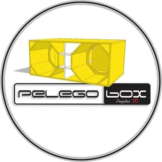Logotipo da empresa PELEGO BOX PROJETOS 3D