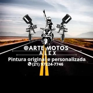 Logotipo da empresa @ALEX ARTE MOTOS