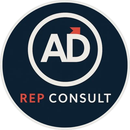 Logotipo da empresa AD REPCONSULT