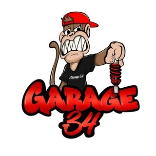 Logotipo da empresa GARAGE 34 PREPARACOES