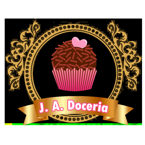 Logotipo da empresa J.A.DOCERIA