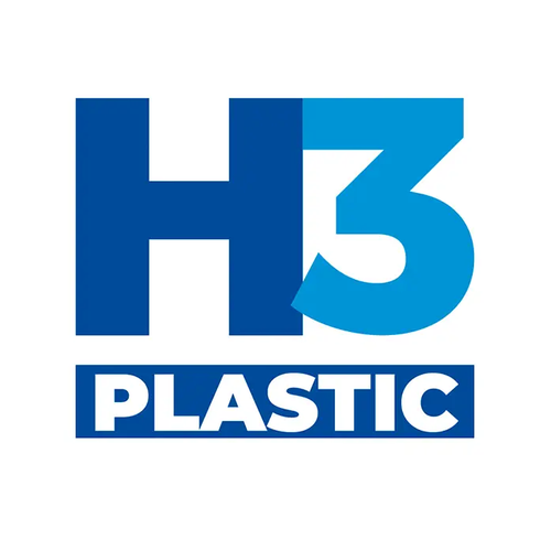 Logotipo da empresa H3 PLASTIC