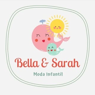Logotipo da empresa BELLA & SARAH MODA INFANTIL