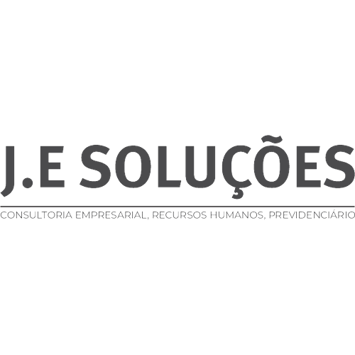 Logotipo da empresa J.E SOLUCOES