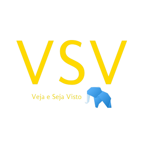 Logotipo da empresa VSV - VEJA E SEJA VISTO