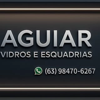 Logotipo da empresa AGUIAR VIDRACARIA