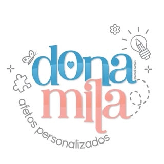 Logotipo da empresa DONA MILA MIMOS PERSONALIZADOS