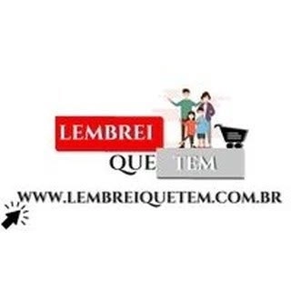 Logotipo da empresa LEMBREI QUE TEM