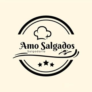 Logotipo da empresa AMO SALGADOS