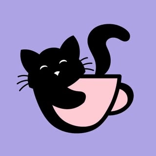 Logotipo da empresa OH MEOW CAT - CAFE, GATOS & COWORKING