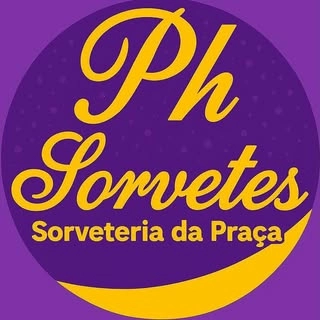 Logotipo da empresa PH SORVETES