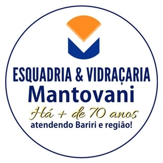 Logotipo da empresa ESQUADRIA E VIDRACARIA MANTOVANI