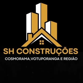 Logotipo da empresa SH CONSTRUCOES