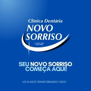 Logotipo da empresa NOVO SORRISO