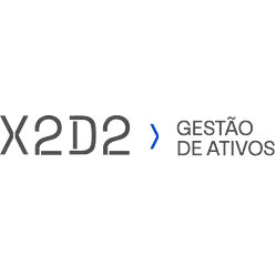 Logotipo da empresa X2D2 CO.