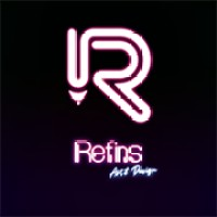 Logotipo da empresa REFINS ART & DESIGN