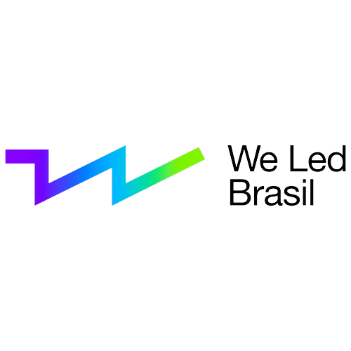 Logotipo da empresa WE LED