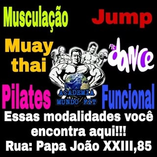 Logotipo da empresa ACADEMIA MUNDO FIT