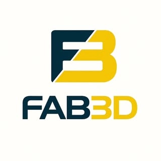 Logotipo da empresa FAB3D