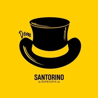 Logotipo da empresa BARBEARIA SANTORINO