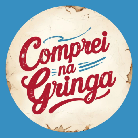 Logotipo da empresa COMPREI NA GRINGA