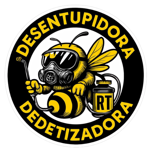 Logotipo da empresa RT DEDETIZADORA E DESENTUPIDORA