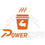 Logotipo da empresa POWERCUPS