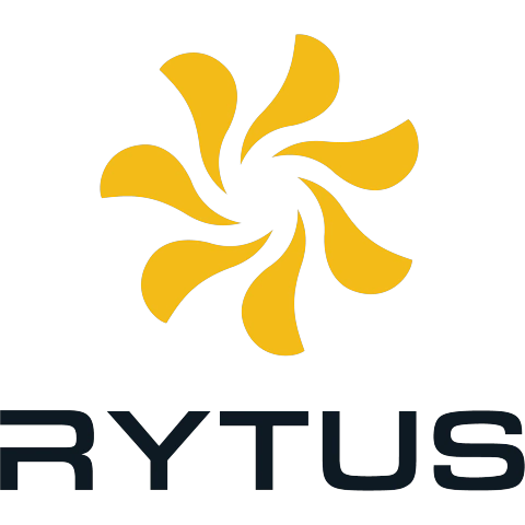 Logotipo da empresa RYTUS - ESTILO E PERFORMANCE