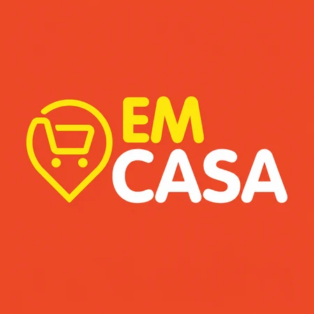 Logotipo da empresa EM CASA MERCADO