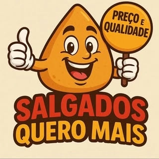 Logotipo da empresa SALGADOS QUERO MAIS