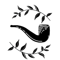 Logotipo da empresa ISSO E UM CACHIMBO