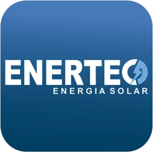 Logotipo da empresa ENERTEC ENGENHARIA E ENERGIA SOLAR