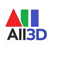 Logotipo da empresa ALL3D PRINTING SYSTEM LTDA