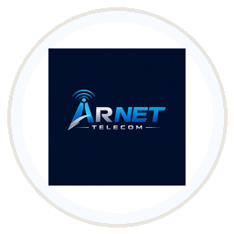 Logotipo da empresa A R NET