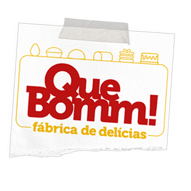 Logotipo da empresa QUE BOM