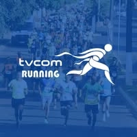 Logotipo da empresa TVCOM RUNNING
