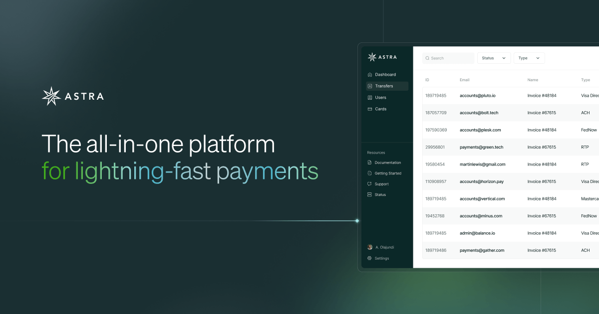 Logo of the company Astra