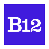 Logo of the company B12