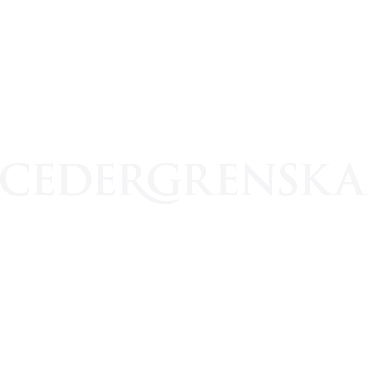 Cedergrenska AB logo