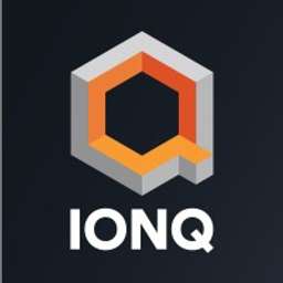 Logo of the company IonQ