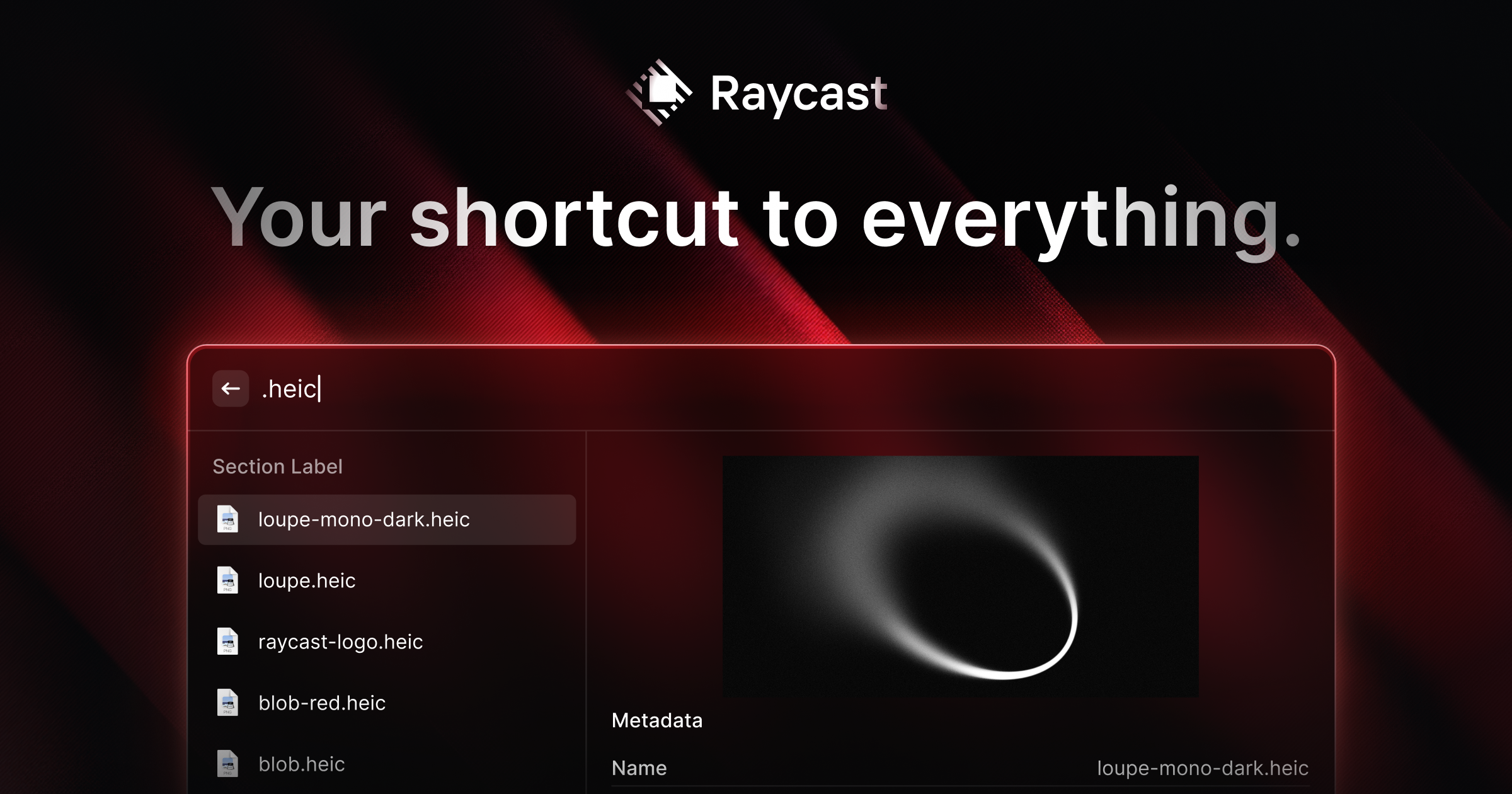 Raycast logo
