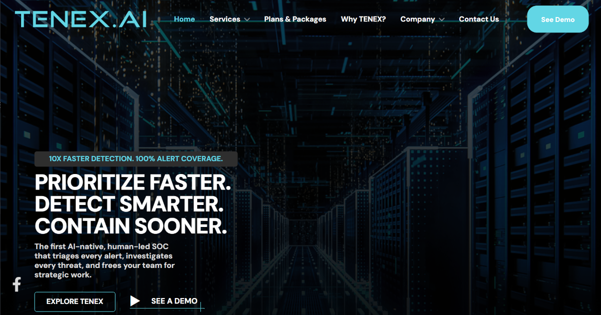 TENEX.AI logo