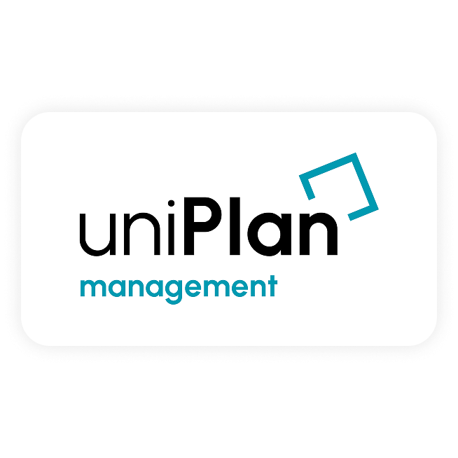 Bewerbung uniPlan logo