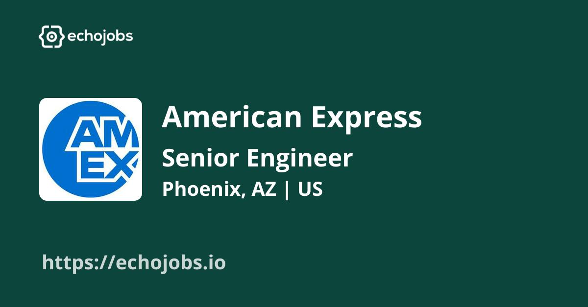 Senior Engineer Automation at American Express