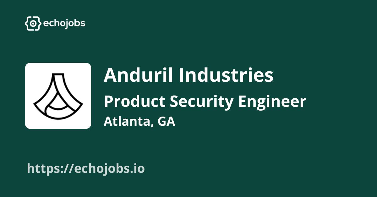 Product Security Engineer (Unmanned Aerial Systems) at Anduril